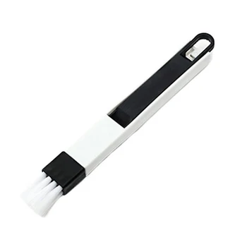 Щетка для чистки пазов 5ШТ с совком Инструмент для чистки оконных дверных дорожек с совком для кухни и ванной DEC889