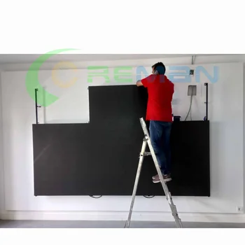 Видеостена для рекламы цифровых вывесок Nordvpn в помещении, светодиодный дисплей P2.5 SMD RGB Led