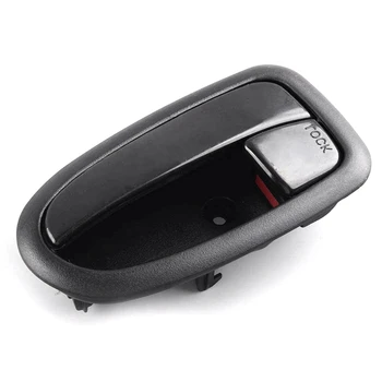 Черный фиксатор ручки внутренней двери автомобиля Hyundai Matrix Lavita 2001-2010 82610-17010 Слева