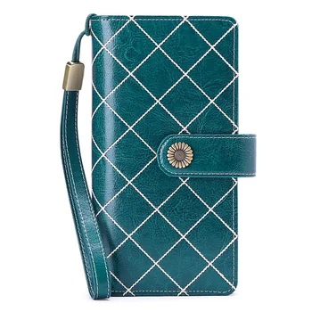 Кожаный кошелек женская длинная сумка для рук большой емкости многофункциональный кошелек скидка 30% на женский кошелек