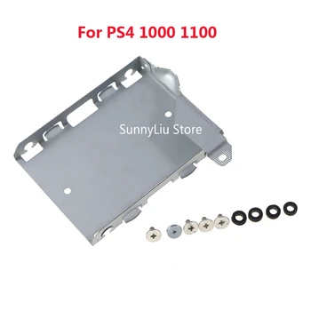 10 комплектов Монтажного кронштейна жесткого диска Caddy с винтами, поддерживающий держатель для PS4 1000/1100 1200 Slim pro, базовый лоток для жесткого диска