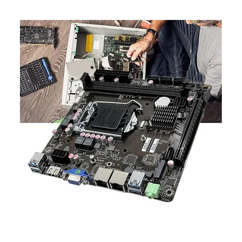 Материнская плата промышленного управления B365 LGA1151 2XDDR4 Слот оперативной памяти PCIE 16X SATA3.0 Поддерживает Массив NAS RAID 0/1/5/10
