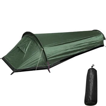 Туристическая палатка Портативные Пляжные спальные палатки для взрослых, походный спальный мешок, палатка, легкая палатка для одного человека