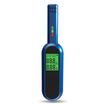 Детектор алкоголя Монитор алкоголя Быстрый Тест Высокоточный Цифровой Алкотестер Цифровой дисплей Тестер алкоголя в выдыхаемом воздухе DM604B