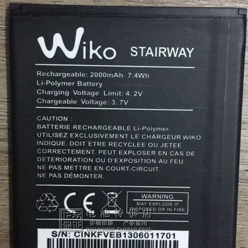 Для аккумулятора мобильного телефона WiKO Аккумулятор для лестничной клетки 7,4 Втч 2000 мАч панель мобильного телефона