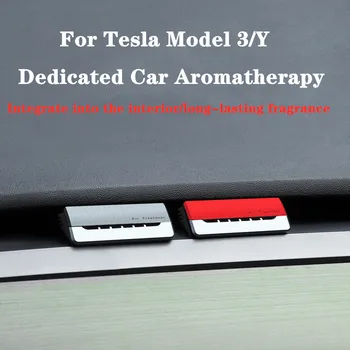 Автомобильный Освежитель воздуха Для Tesla Model3 2022 Модель Y Внутренняя Отделка Вентиляционное Отверстие Парфюмерный диффузор Аромат Модель Y 2023 Аксессуары