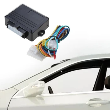 Универсальный автоматический доводчик стеклоподъемников автомобиля с электроприводом для 4 дверей Система сигнализации с дистанционным управлением 12V Auto Intelligent Close Window