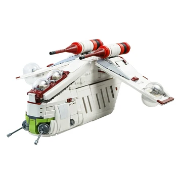 Набор строительных блоков космического корабля Эске Коури, Республиканский боевой корабль для 75021 Боевой самолет, игрушки для самолетов, Кирпичи, Подарки для детей
