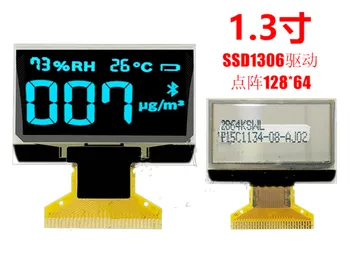 maithoga IPS 1,3-дюймовый 30-контактный бело-синий OLED-экран SSD1306 с приводом IC 128 * 64 с параллельным интерфейсом/SPI/I2C