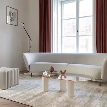 Дизайнерская ткань Arc Размер дивана Модель мебели для гостиной в квартире