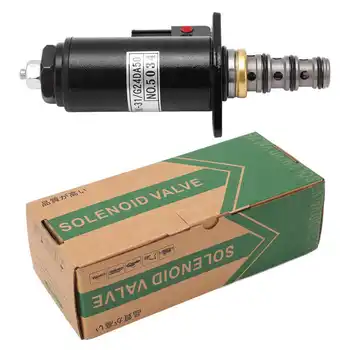 Электромагнитный клапан гидравлического насоса Электромагнитный клапан гидравлического насоса экскаватора, обычно используемый для SK200
