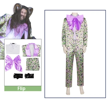 Одежда для выступлений на сцене фильма Флип Полный комплект одежды для косплея Костюмы для выступлений на Хэллоуин Comic Con