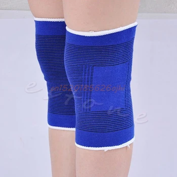 2шт. Наколенник для поддержки ног при артрите, травме, спортивном рукаве, эластичный бинт для защиты коленей, мышц и суставов, Один размер