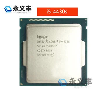 Intel Core I5-4430s, i5 4430S, i54430S, i5 4430S, четырехъядерный процессор с частотой 2,7 ГГц, Процессор 6M 65W LGA 1150, Оригинальный подлинный