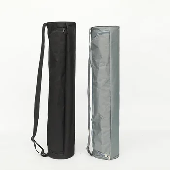 Портативная сумка для йоги из ткани Оксфорд, износостойкая сумка для коврика для йоги, водонепроницаемая регулируемая складная моющаяся сумка для фитнеса