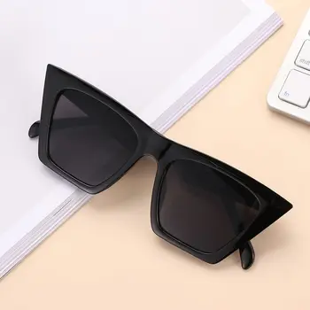 Квадратные солнцезащитные очки для женщин, модные солнцезащитные очки в модном стиле, Винтажные очки с защитой от UV400, Летняя уличная одежда, очки