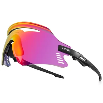 Спортивные Солнцезащитные очки Kapvoe для велоспорта, мужские, женские, уличные, дорожные, Велосипедные, очки для рыбалки, очки для бега, Очки для Mtb велосипеда, 1 линза