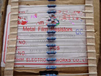 Металлопленочные прецизионные резисторы 1/4 Вт 10,5 К 0,25 Вт 10,5 К 1%