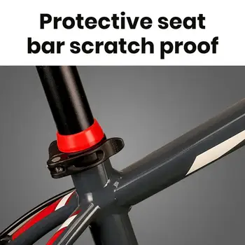 Силиконовый кольцевой инструмент, втулка подседельного штыря, легкая защита, Прочная защита втулки подседельного штыря для горного велосипеда