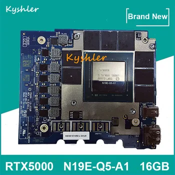 Оригинальная Видеокарта RTX5000 RTX 5000 16GB GDDR6 Video Graphics VGA Card N19E-Q5-A1 для Dell Precision M7750 M7550 100% Тест