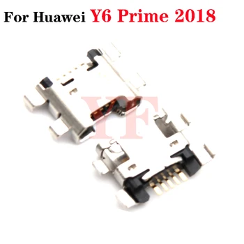 30 штук для Huawei Y6 Prime 2018/Y6 Honor 7A Y7 Prime/Y7 2018 micro usb charge разъем для зарядки, разъем для док-станции, порт