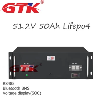 GTK литиевая батарея 48v 50AH 80Ah 100Ah 150Ah lifepo4 bluetooth APP Литий Железо Фосфат RS485 Связь для инвертора