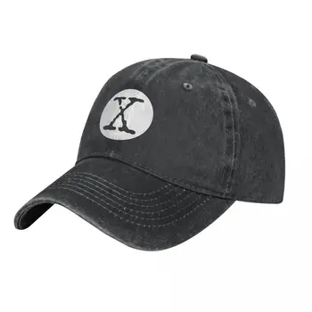 Ретро Мужские и женские бейсболки в стиле ретро с уличными буквами, плоские кепки X Files X в стиле хип-хоп