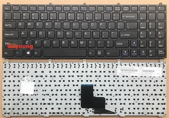 клавиатура для ноутбука Clevo W76 W760 W762 W765 W765S P150 P150HM P170HM P151EM W150HRM W170ER с рамкой Американский Английский