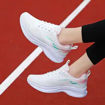 Кроссовки на платформе Кроссовки Traners Sport Woman Running Bot Женские кроссовки Модные кроссовки Спортивная обувь на платформе для тенниса