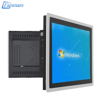 Промышленный емкостный панельный ПК с сенсорным экраном 10 13 15,6 18,5 21 дюймов без вентилятора с i7 3517U wifi, встроенным в мини-пк 