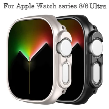 Чехол Для Apple Watch Series 8 Ultra 49 мм Жесткий Защитный чехол Для ПК С Полой Рамкой Бампер Для Apple Watch Series 8 41 мм 45 мм Корпус