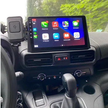 Автомагнитола Android 13, мультимедийный видеоплеер для Peugeot Partner L2 Van 2022, GPS-навигация, автомагнитола, стереосистема, головное устройство Carpaly