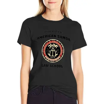 университет американского Самоа - юридическая школа - Официальная футболка better call saul, топы больших размеров, футболки для женщин