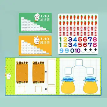 Математические игрушки для разложения чисел, пособия для учителя математики, Обучающая игрушка, Математическое сложение, Вычитание, игрушка для дошкольного подарка домой