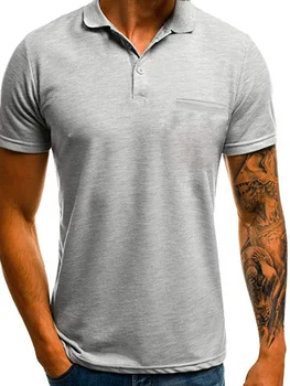 MRMT 2023 Совершенно новая мужская футболка с коротким рукавом, свободная повседневная однотонная футболка с воротником, мужская одежда, топы, футболка