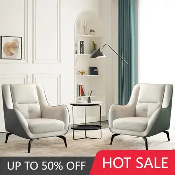 Эластичный стул в скандинавском стиле с подушкой для рук Модный эргономичный стул для гостиной для отдыха, макияжа, мебели для дома
